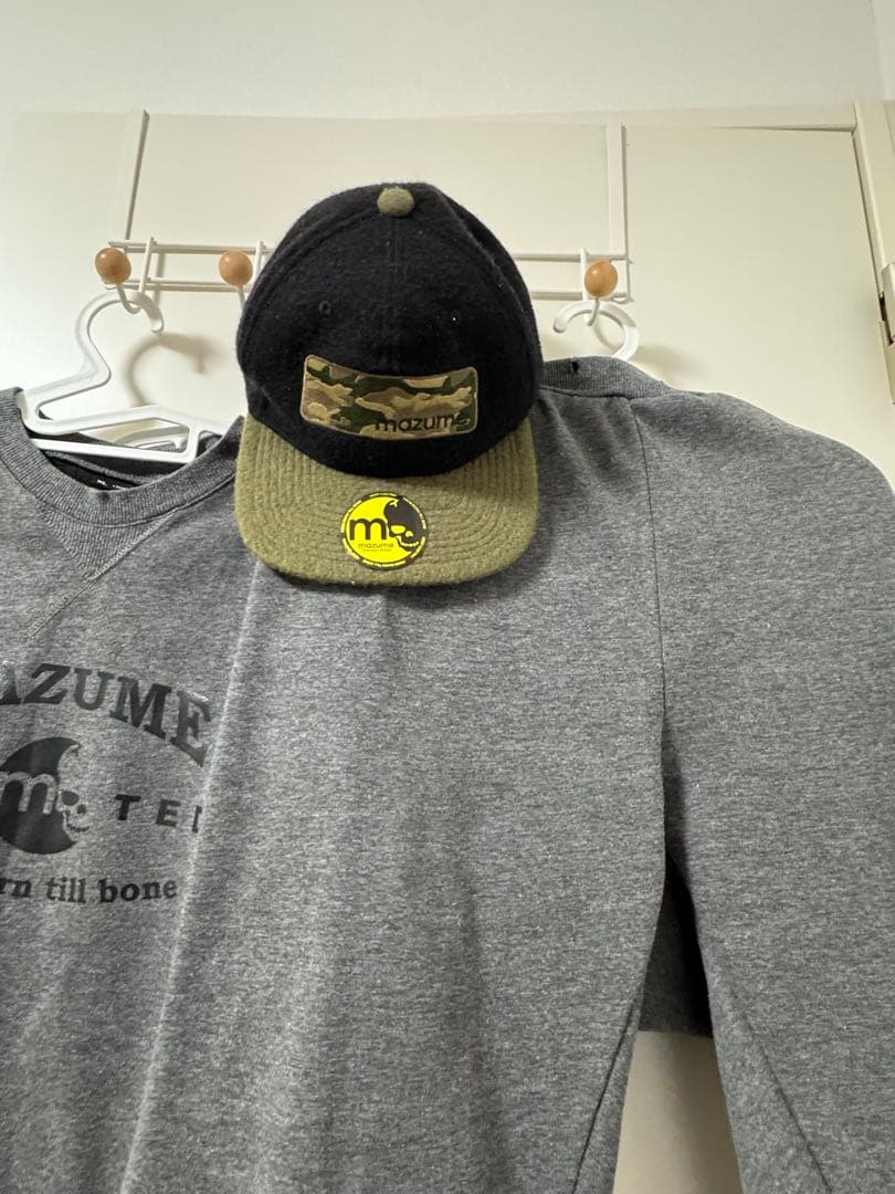 お得‼︎レア‼︎MAZUME(マズメ)ウォームアップトレーナーセット‼︎キャップ付き‼︎