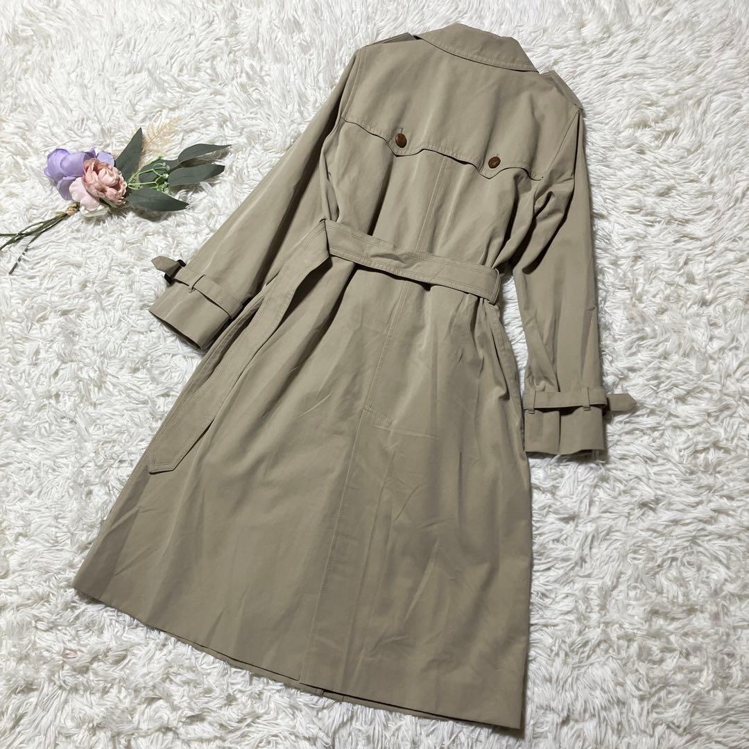 希少【SANYO】胡桃ボタン　100年コート　トレンチコート　ライナー