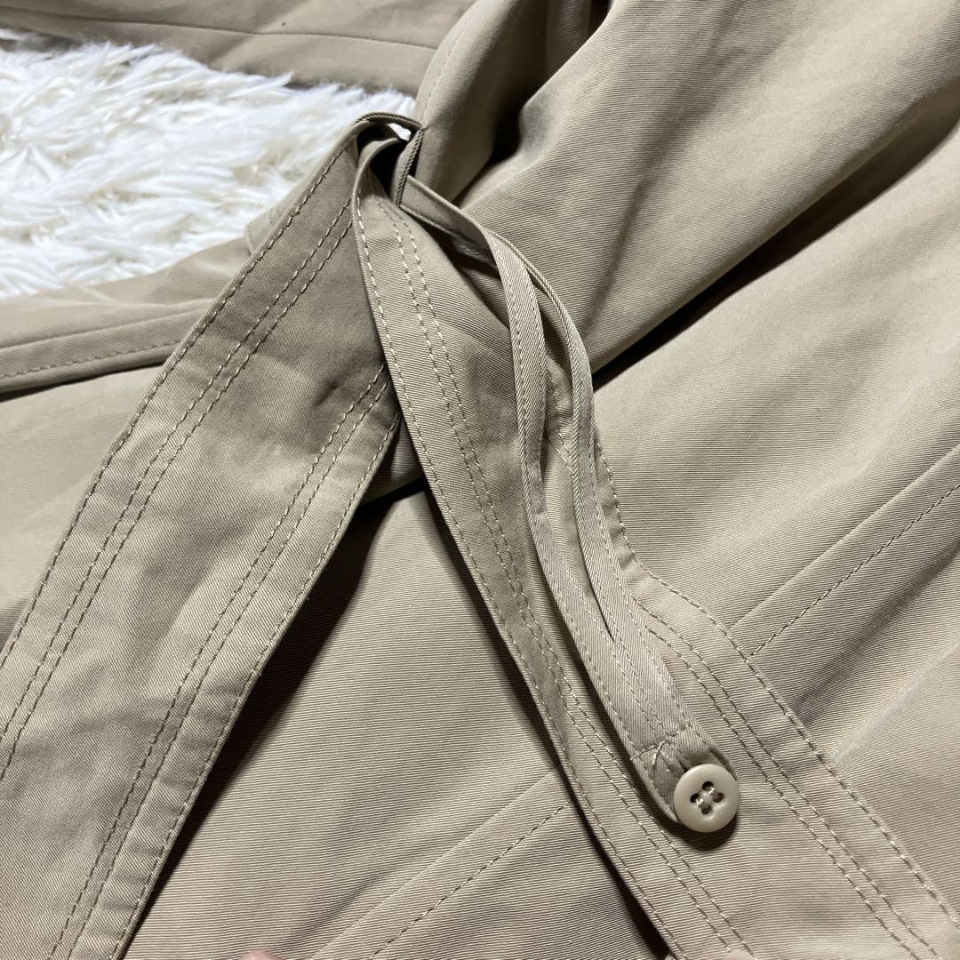 希少【SANYO】胡桃ボタン　100年コート　トレンチコート　ライナー