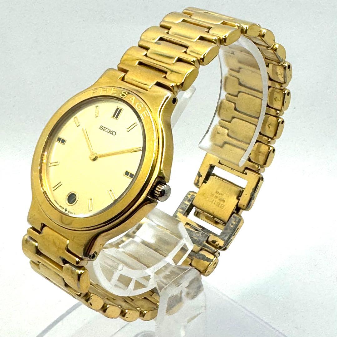 ⭐️セイコープレサージュクオーツ時計メンズ⭐️オーバーホール済み⭐️