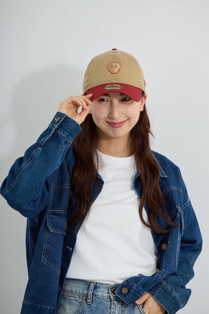 NEW ERA 9TWENTY ベースボールキャップ ちいかわGOLD/RED