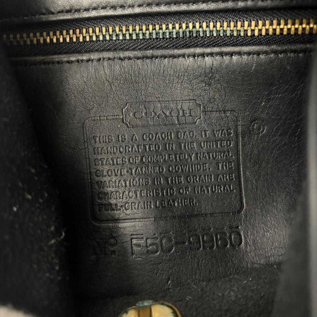 オールド コーチ レザー リュック 9960 ブラック OLD COACH