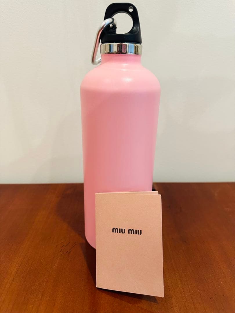 MIU MIU ピンク ステンレス水筒 500ml ミュウミュウ