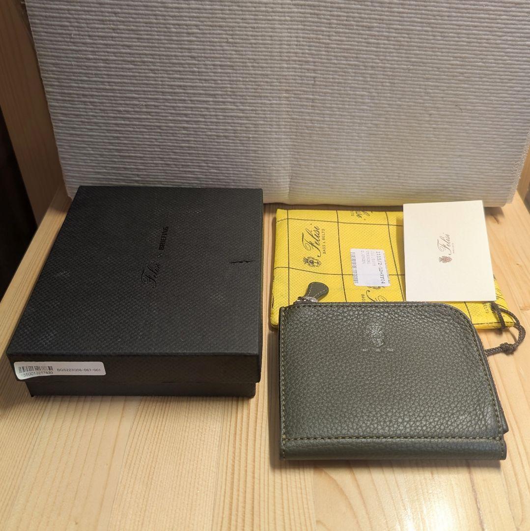 【正規品】Felisi × BRIEFING　財布　フェリージ×ブリーフィング
