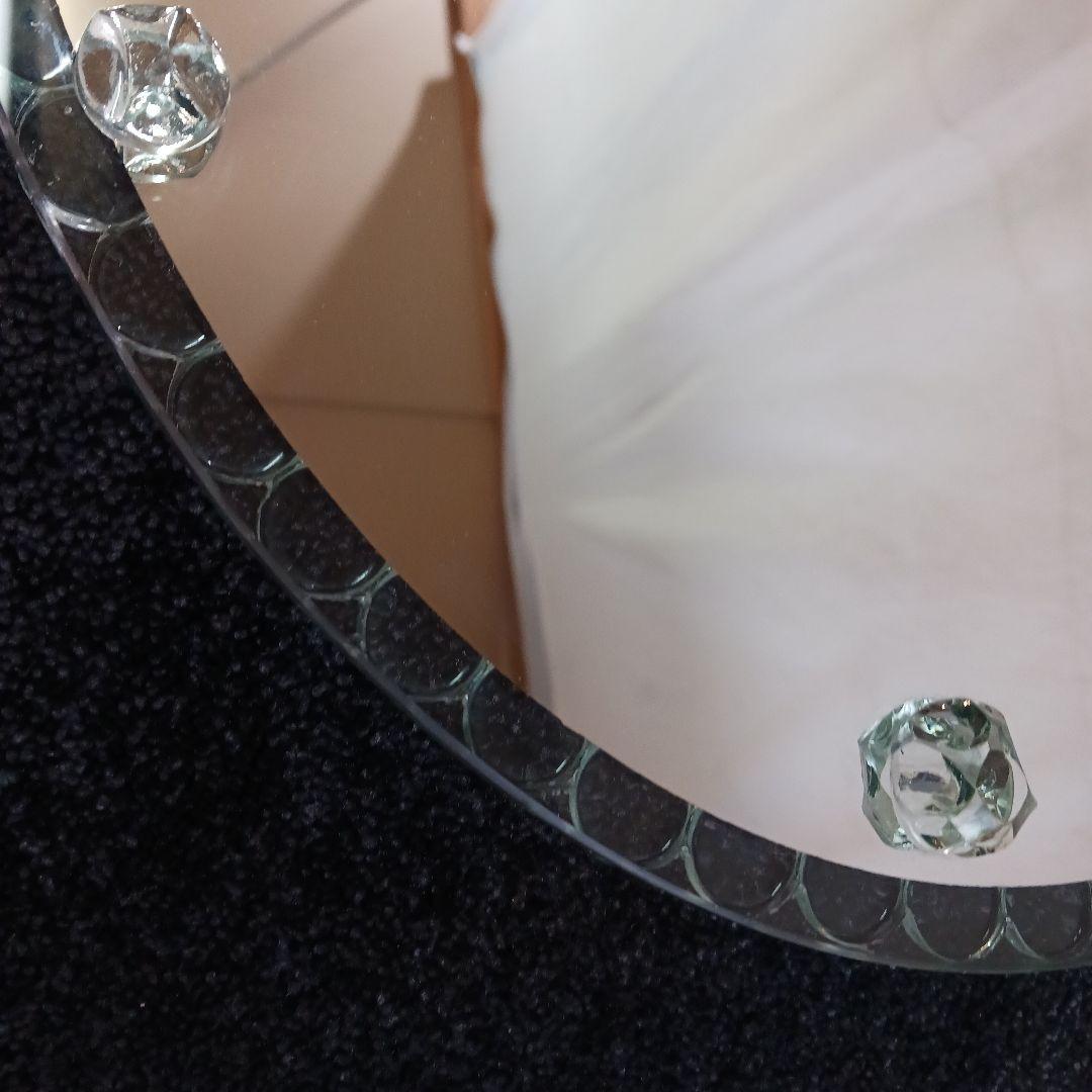 楕円形壁掛け鏡