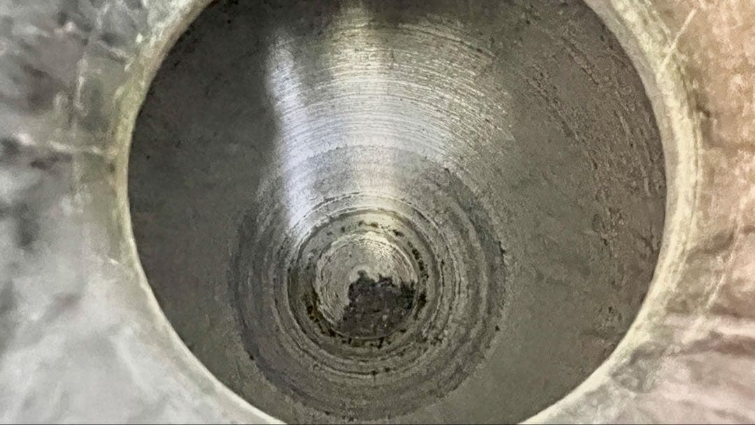 【台湾製】高級大理石花瓶 安定感抜群 未使用品 マーブル モノトーン