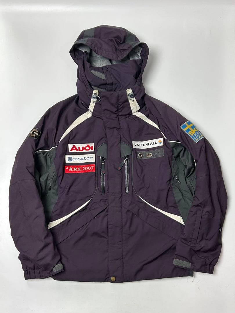 GOLDWIN スキーウェア　パープル　Oサイズ(L〜XL)