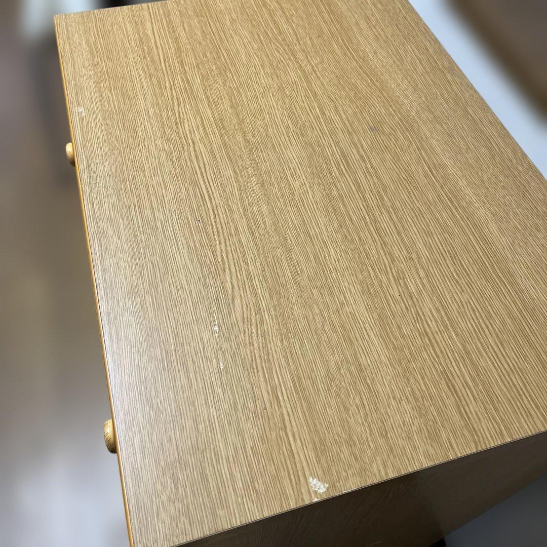 木製チェスト 5段 引き出し ライトブラウン