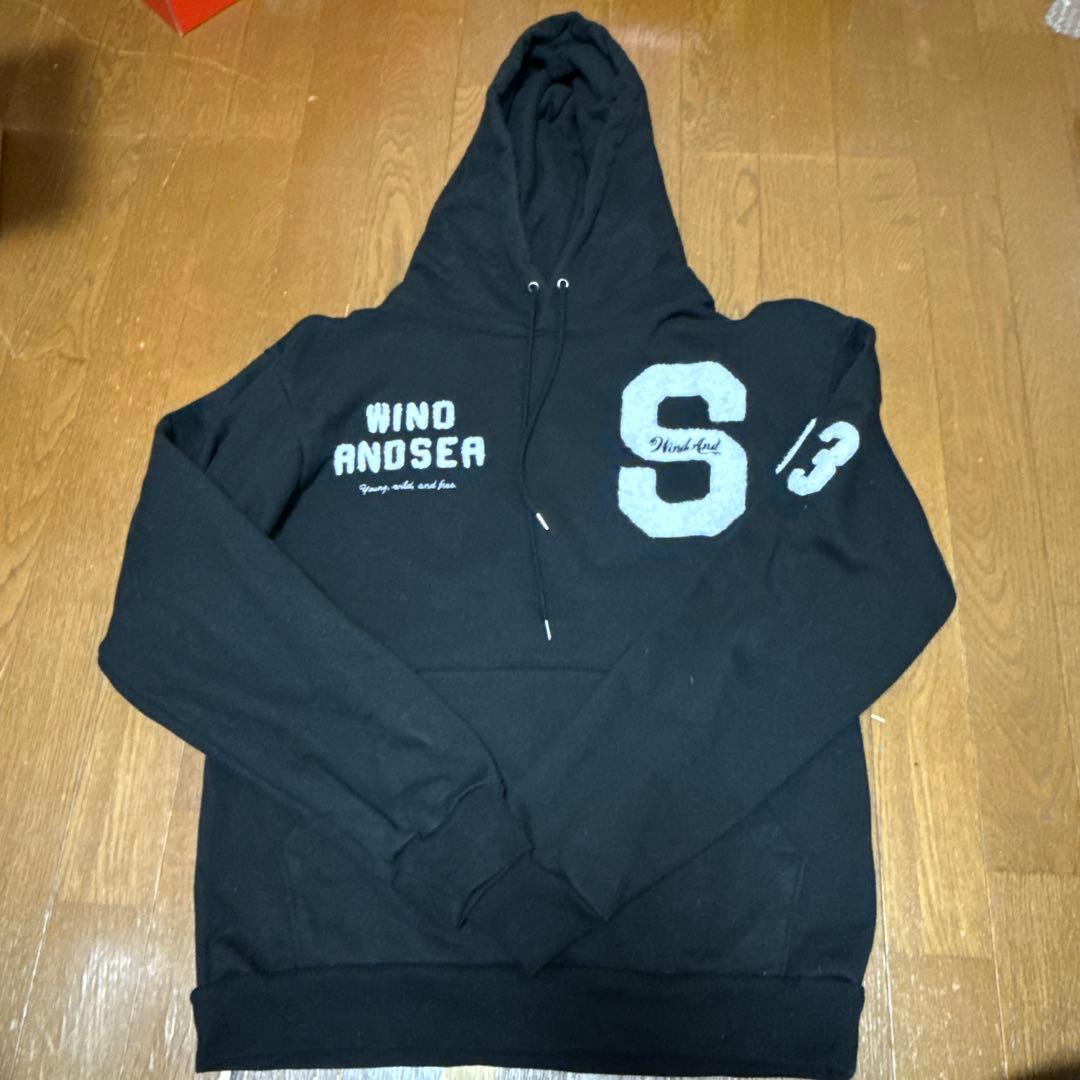 wind and sea パーカー　プルオーバー　3周年記念　Mサイズ　試着のみ