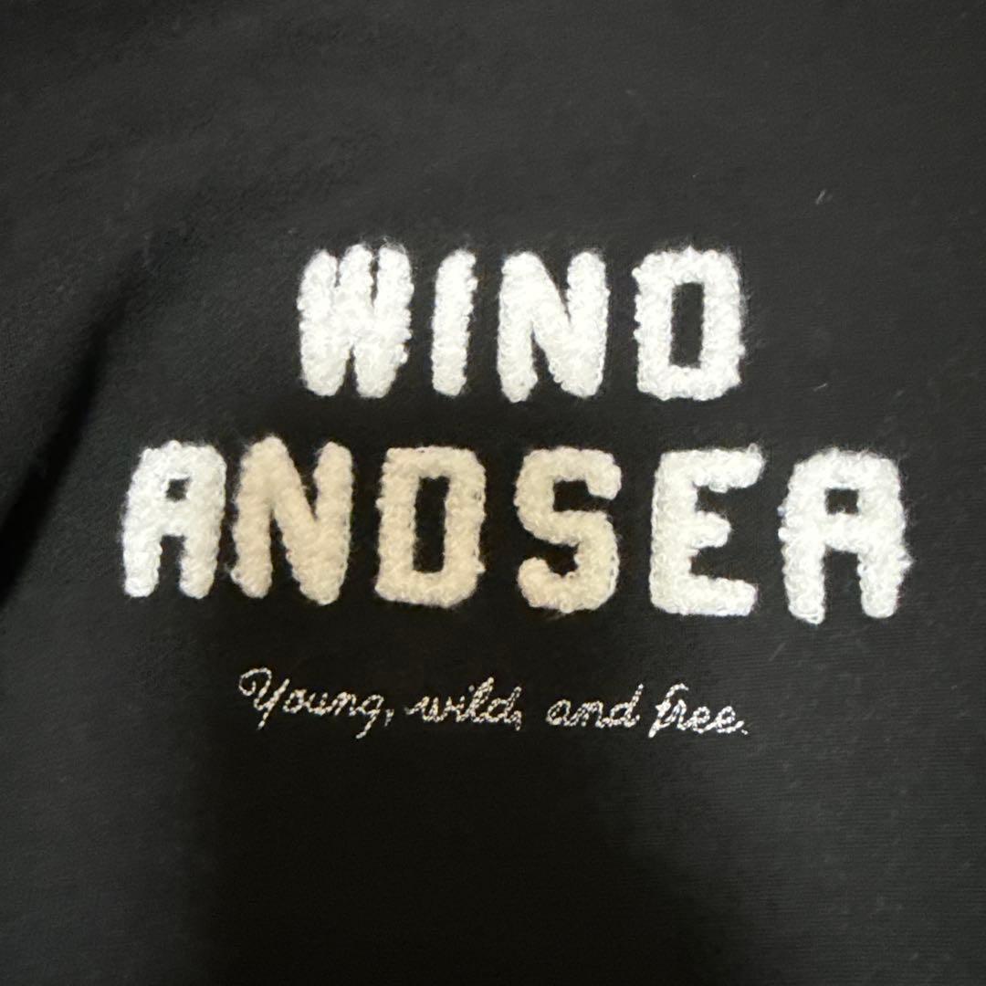 wind and sea パーカー　プルオーバー　3周年記念　Mサイズ　試着のみ