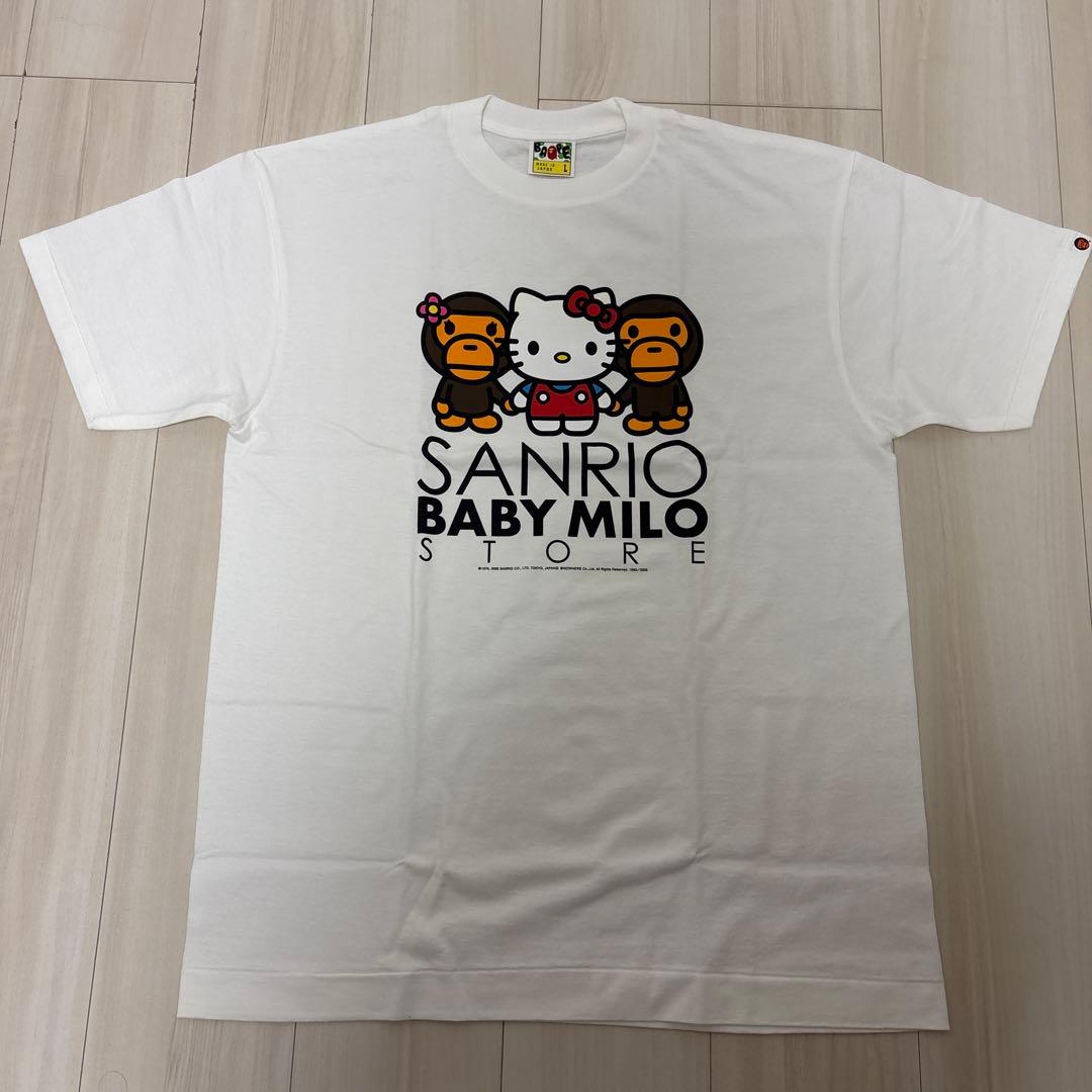 パ*ー様 BAPE × ハローキティ Tシャツ 【 キティちゃん サンリオ SA