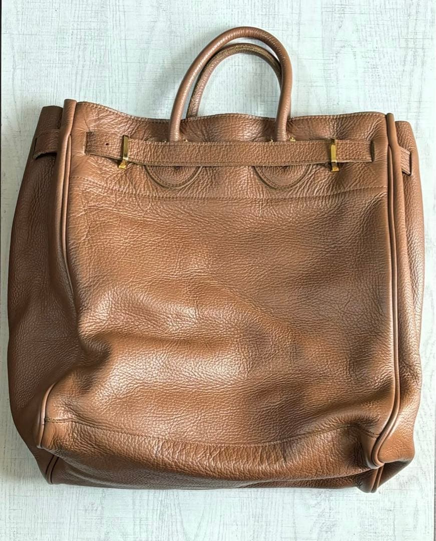 ヤングアンドオルセン フレームワーク 別注　バッグ　ブラウン