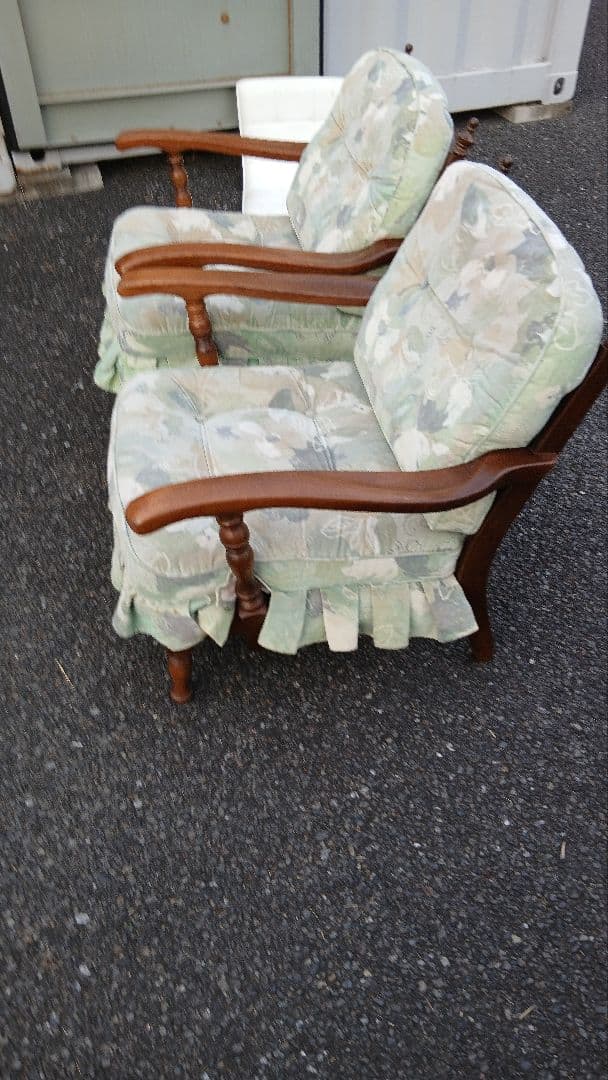 北欧系　飛騨産業　キツツキ　アームチェア2脚　地域限定販売