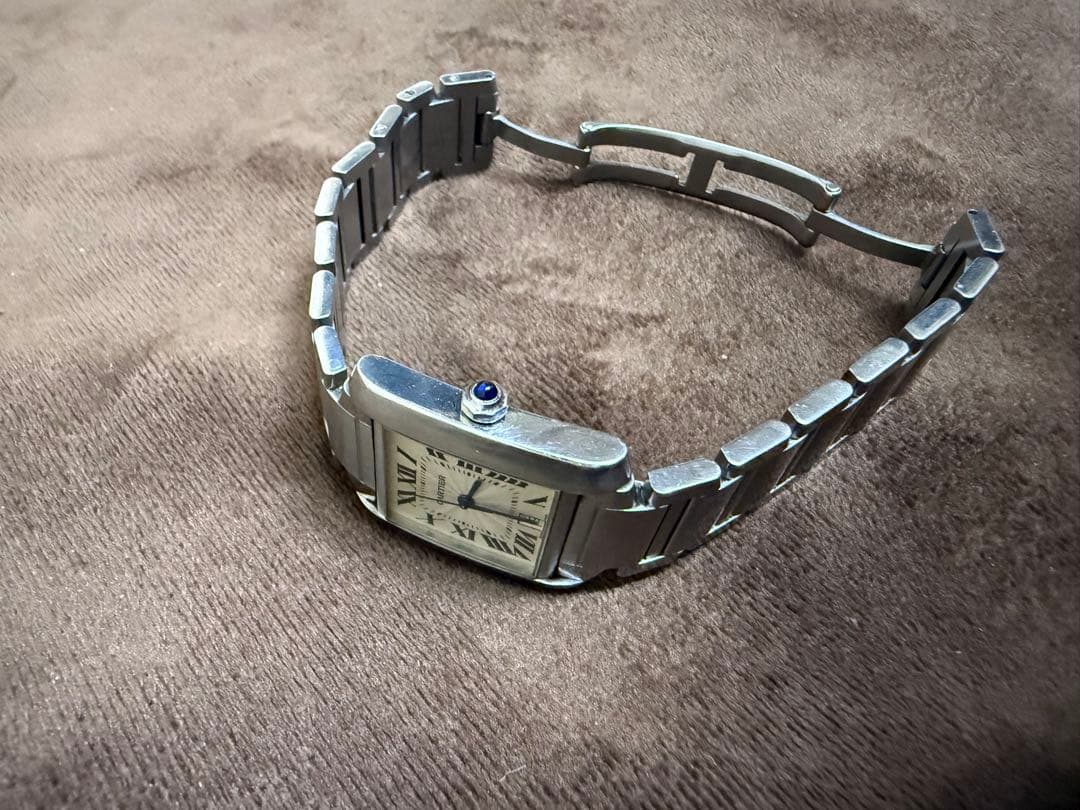 カルティエ　タンク　フランセーズ　LM 自動巻き　動作良好