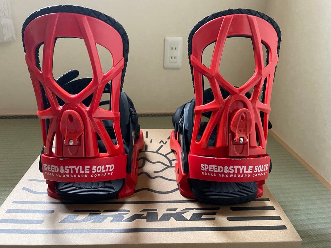 スノーボード DRAKE FIFTY LTD Italian Red M