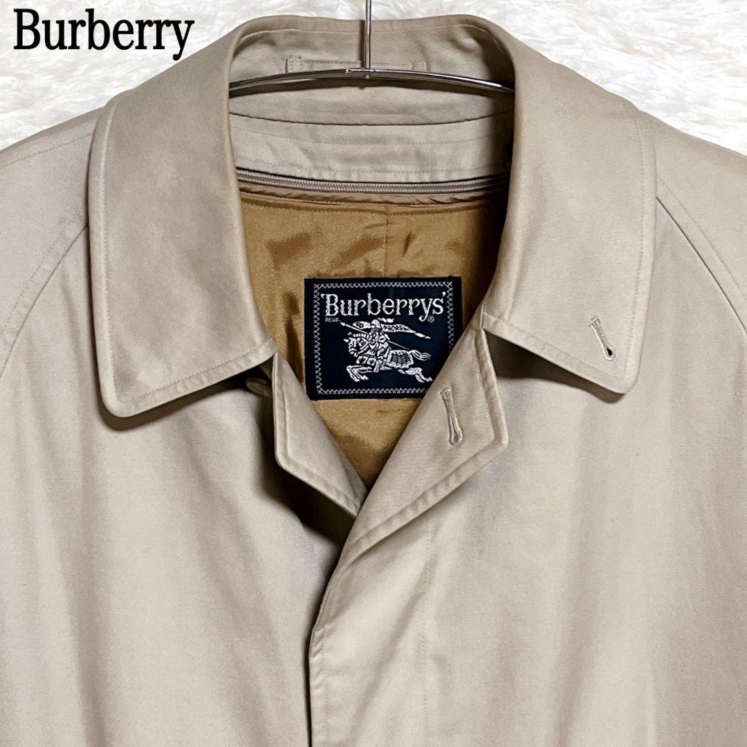 【希少】Burberrys バーバリー ステンカラーコート ノバチェック