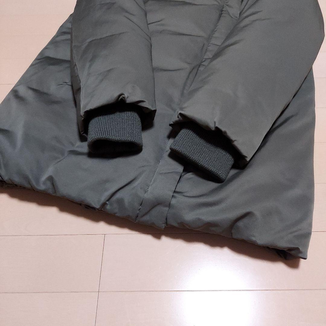 (極美品)theory スタンドカラー ダウンコート カーキ