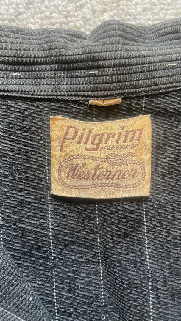 Pilgrim ウエスタンシャツ ブラック