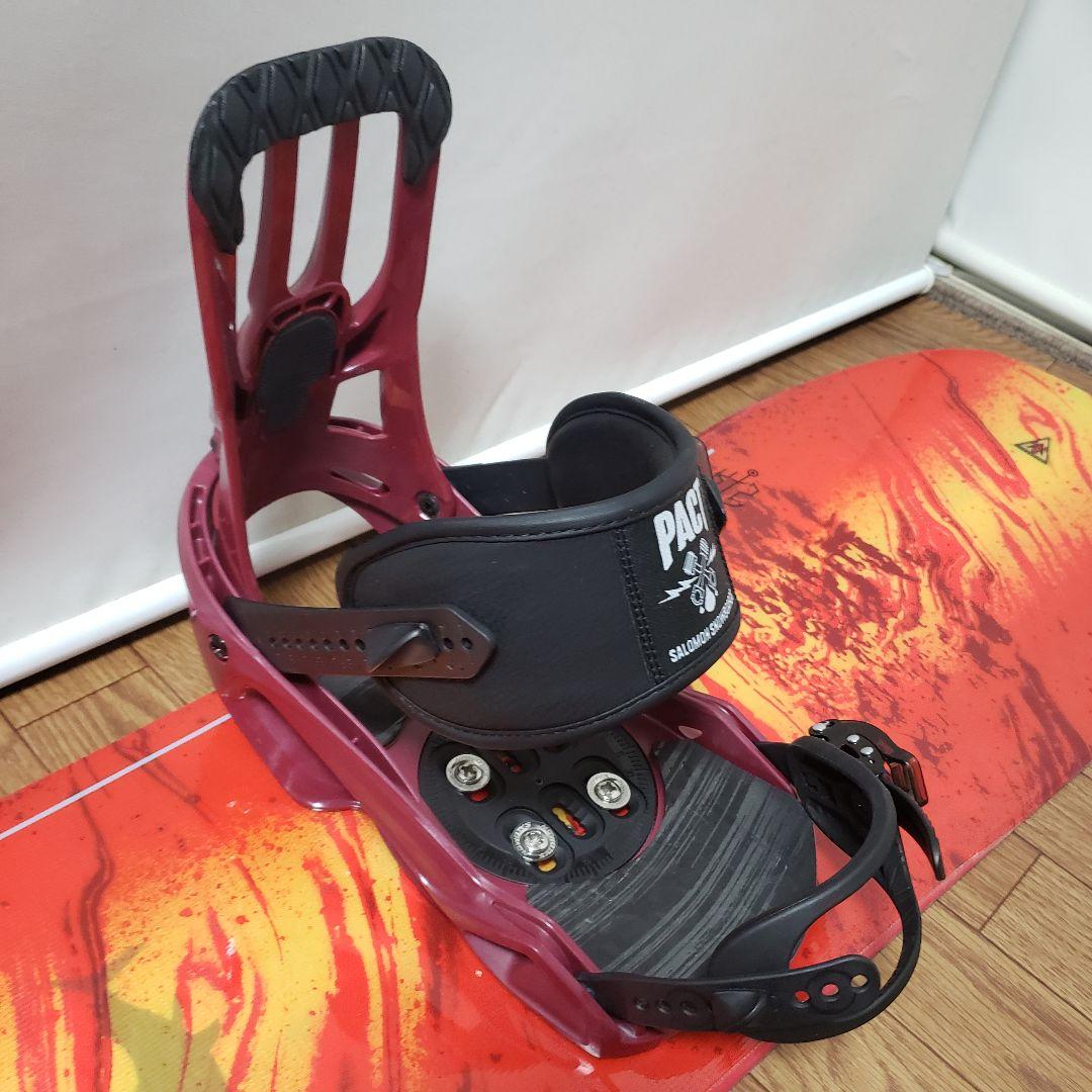 専用出品 K2 SALOMON 152cm グラトリ スノーボード セット
