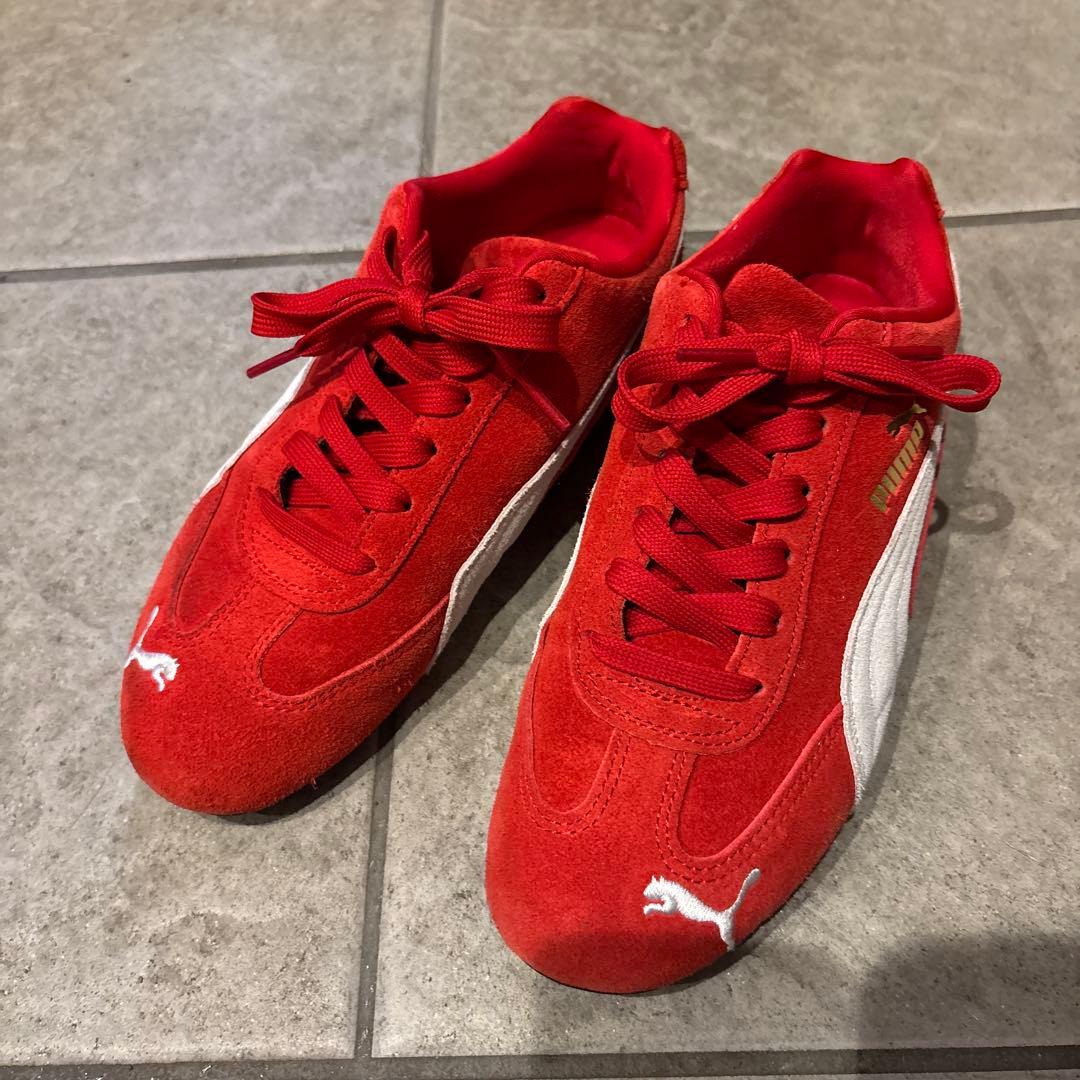 PUMA スピードキャット　レッド　24センチ