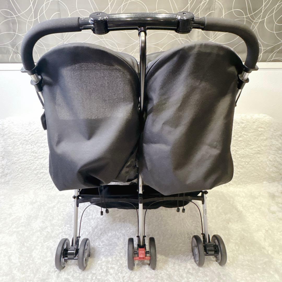 Combi コンビ ツインスピン GC 2人乗り ベビーカー 双子 姉妹 兄弟