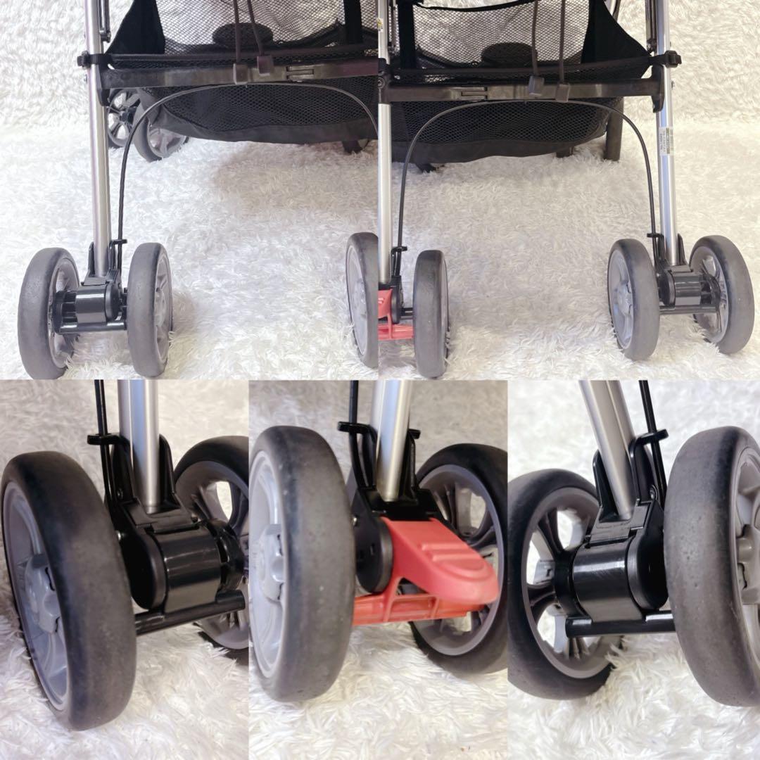 Combi コンビ ツインスピン GC 2人乗り ベビーカー 双子 姉妹 兄弟