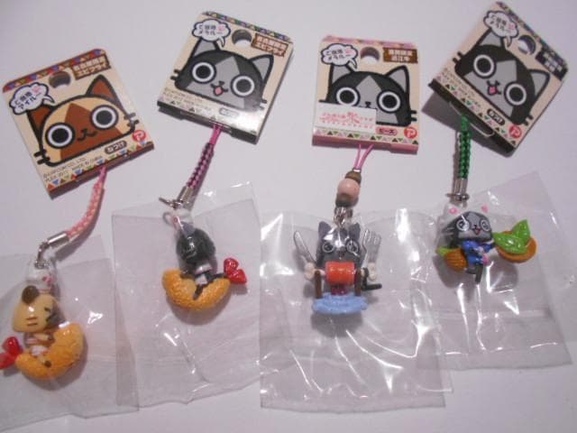 モンハン アイルー 根付 ストラップ 40点セット