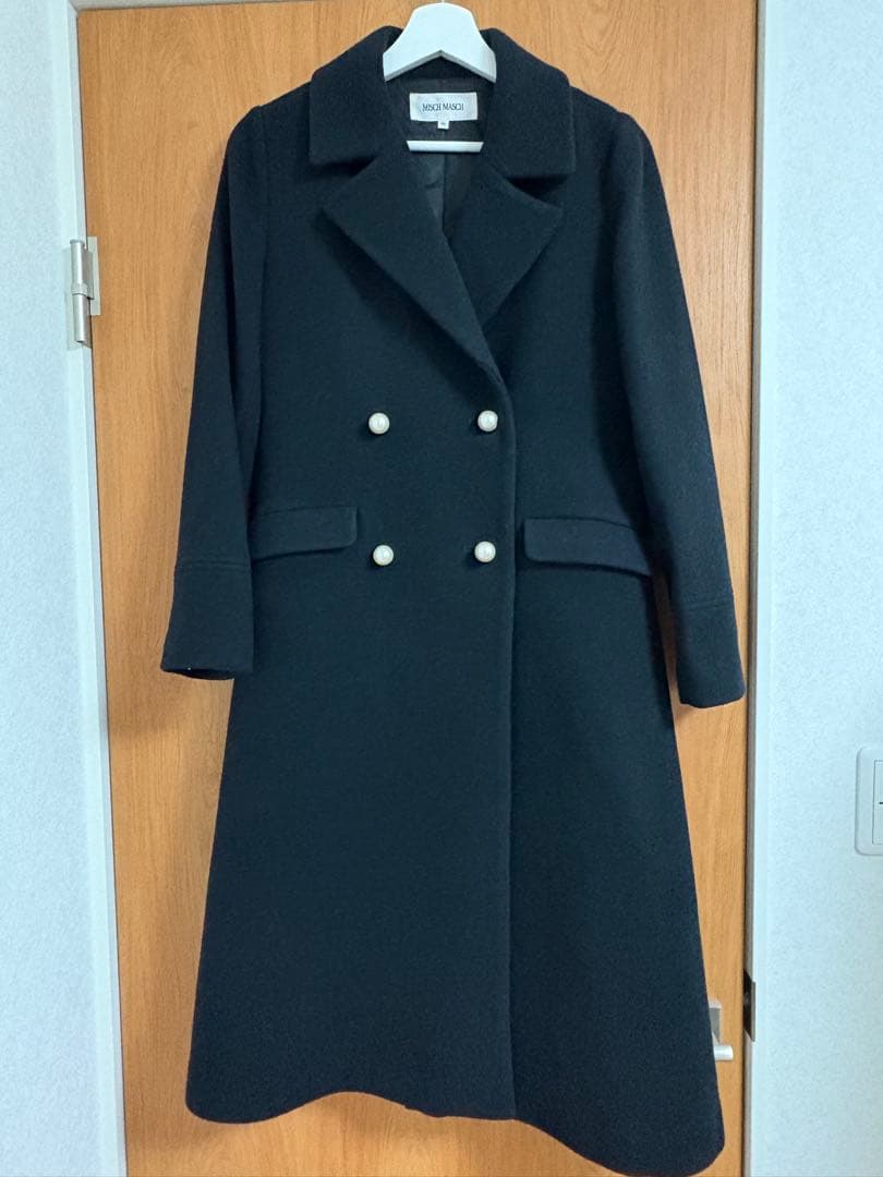 値下げしました！MISCH MASCH パールボタンロングコート