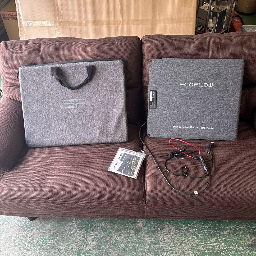 ECOFLOW ポータブル電源用ソーラーパネル