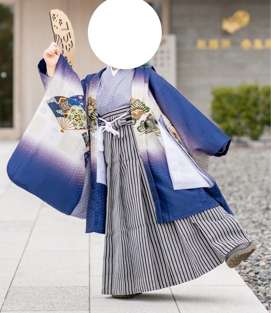 5歳　七五三　着物　フルセット　男の子