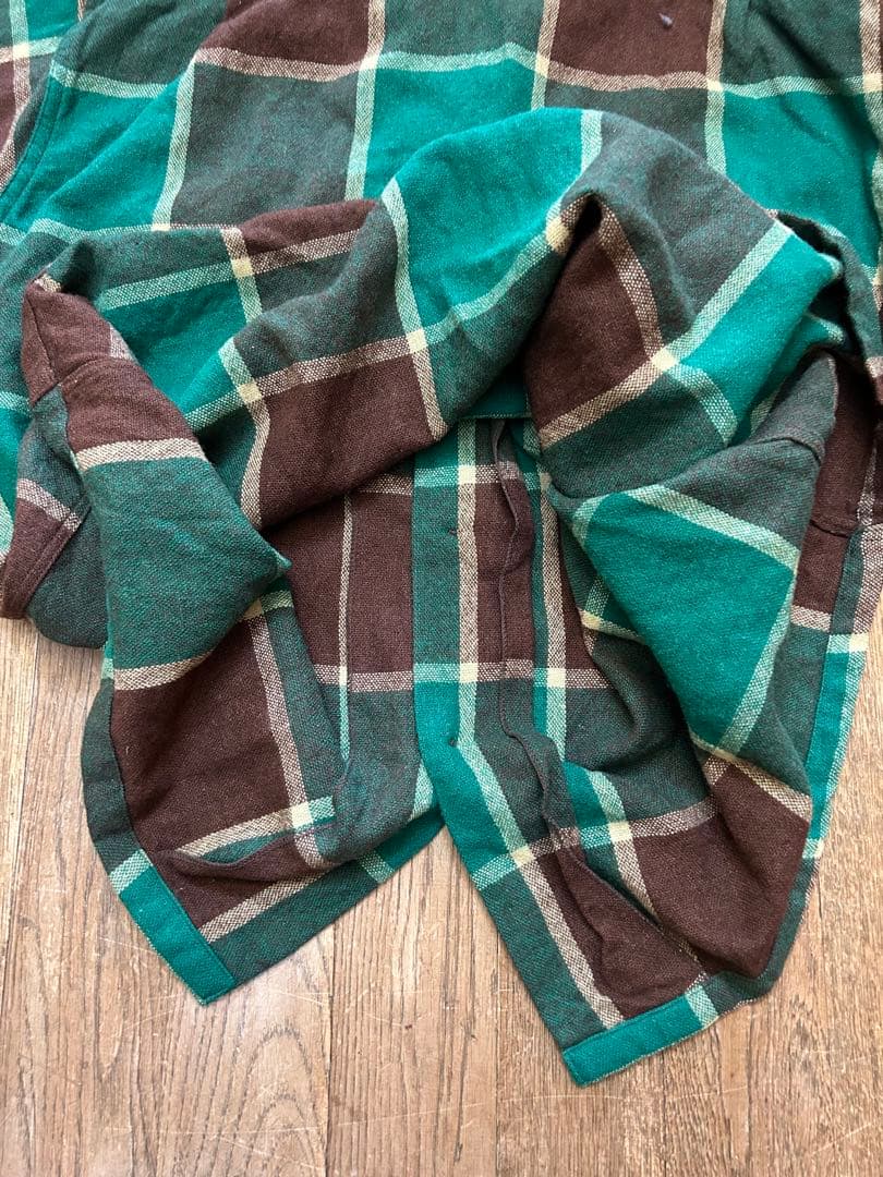 ARROW 開襟ウールシャツ