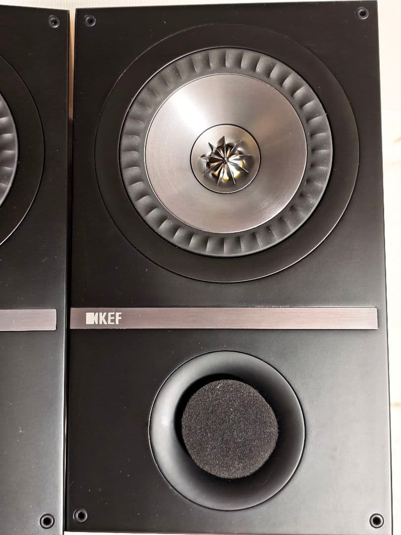 良品 KEF ケーイーエフ Q300 ブックシェルフスピーカー スタンド付き