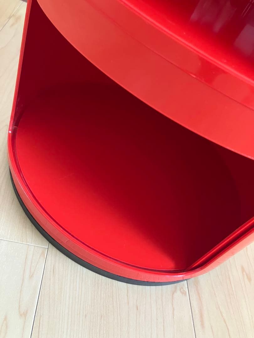 【美品】Kartell カルテル社　コンポニビリ3段 レッド