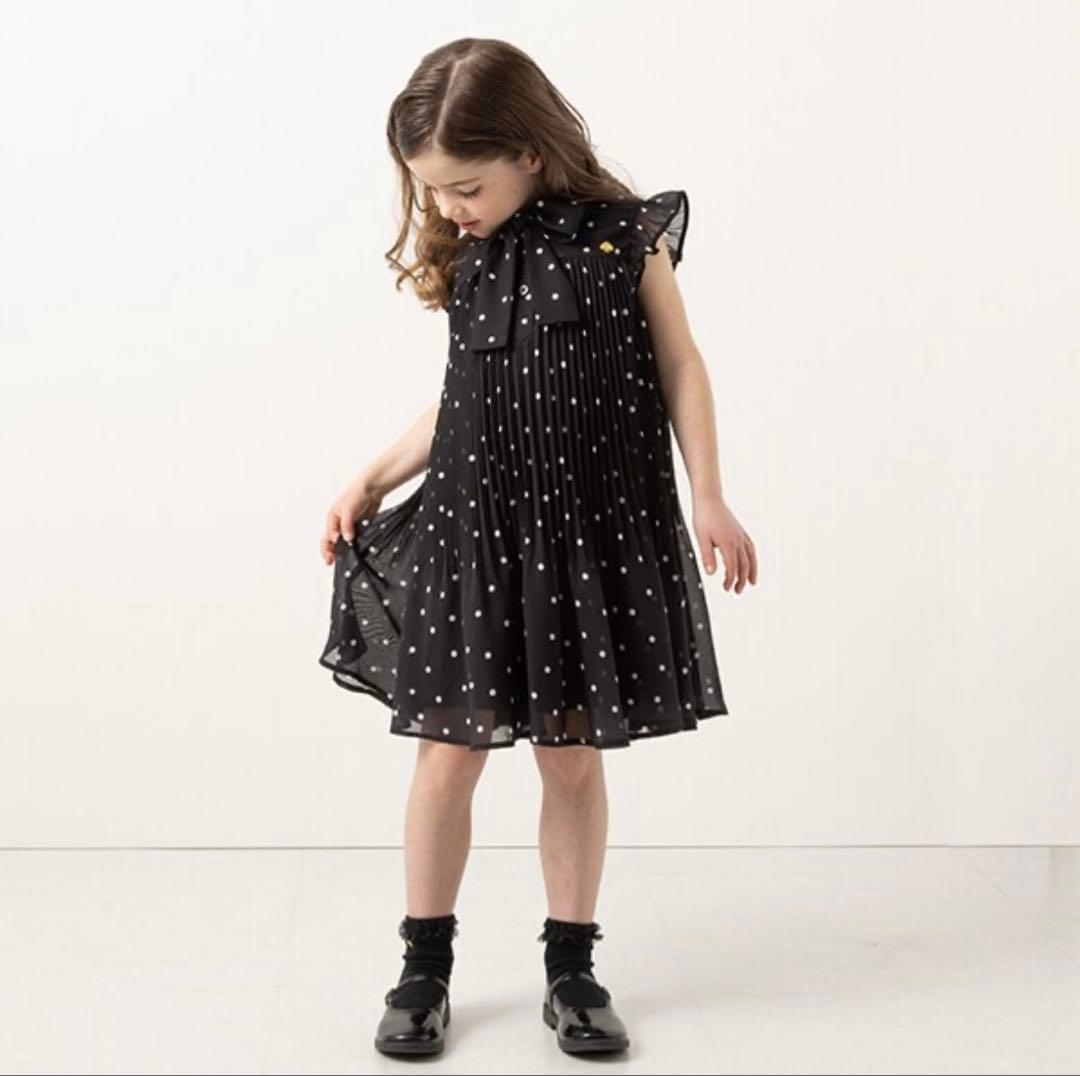 M*A様 【新品未使用】ケイトスペード トドラー ドットプリーツワンピース