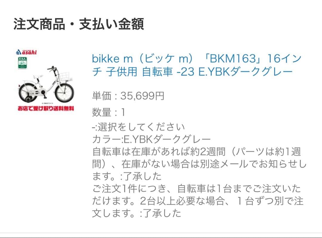 P*　ビッケm (bikke m) 16 インチ
