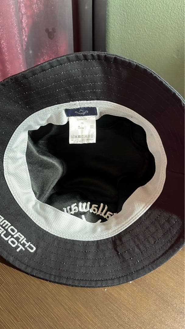 3着セットCallaway グレーベスト　イエローセーター　バケットハット