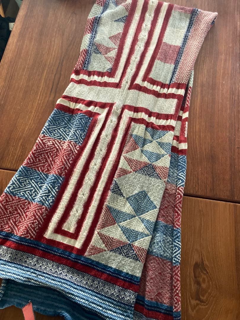 KAPITAL縮絨ウールマフラー