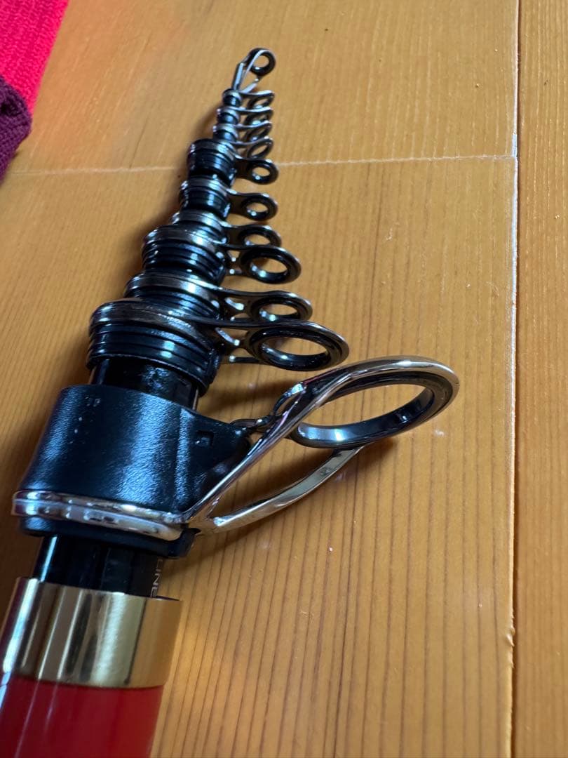 美品 がまかつ がま磯 タルカゴスペシャル ML 5.3m カゴ釣り