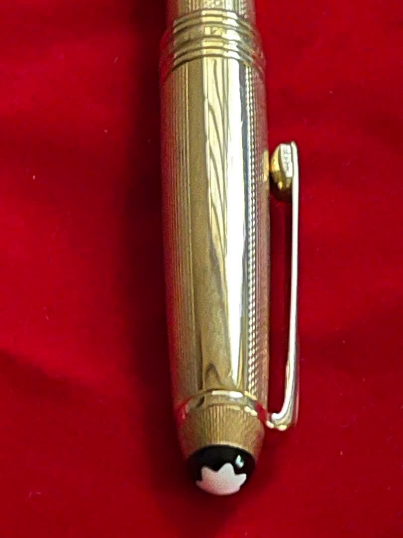 モンブランボールペン マイスターシュテュック ソリテール ゴールド❗️綺麗‼️
