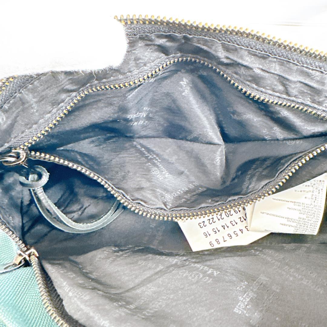 メゾンマルジェラ 4ステッチ キャンバス ボディバッグ ウエストポーチ