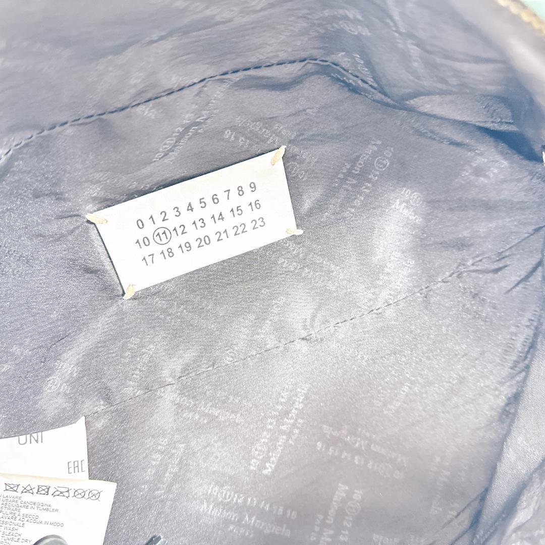 メゾンマルジェラ 4ステッチ キャンバス ボディバッグ ウエストポーチ