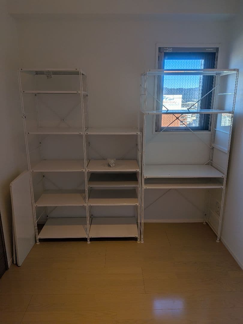 【poteko】ワイドのみ！無印良品　スチールユニットシェルフ