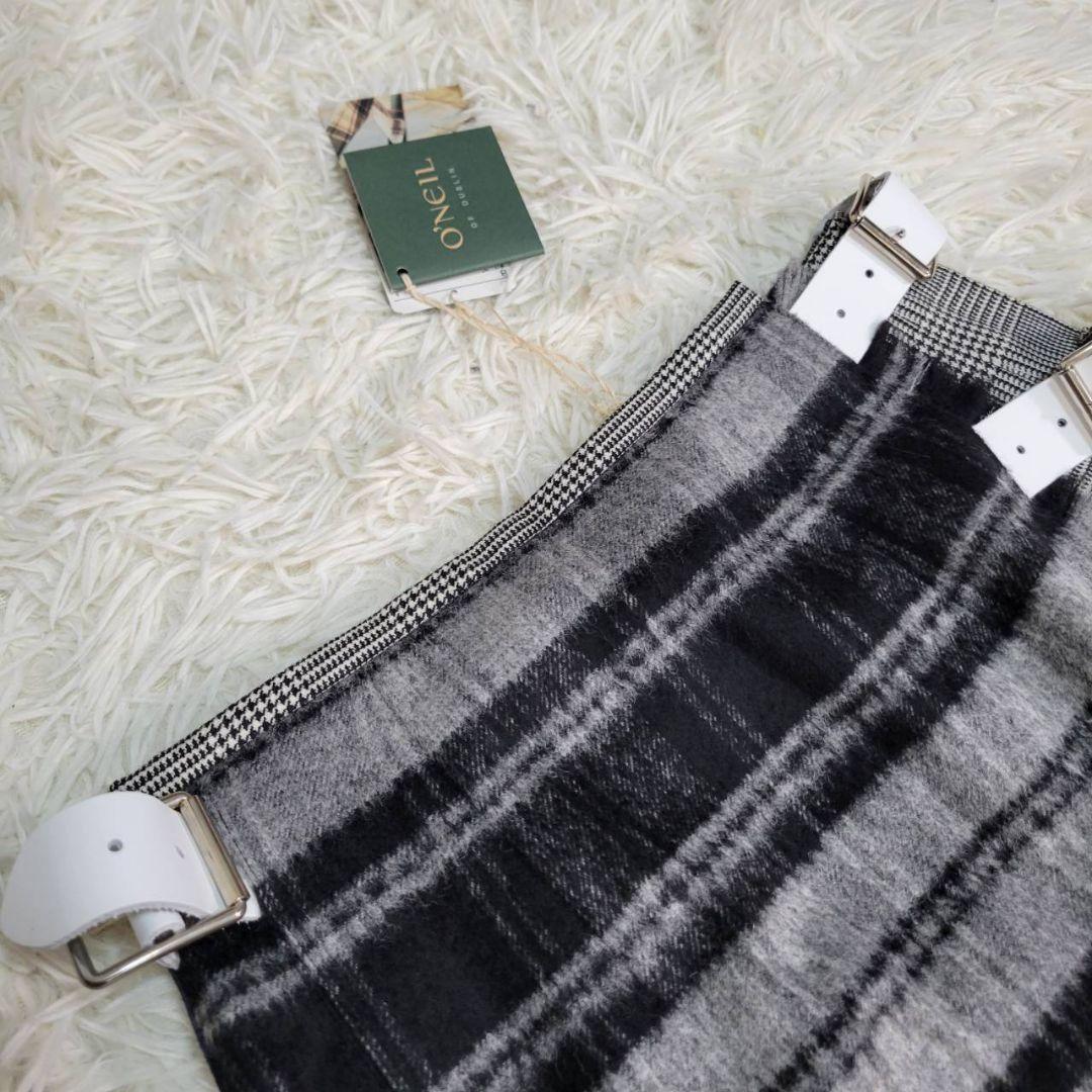 新品★オニールオブダブリン　フリークストア別注　チェック　ロングスカート　ウール
