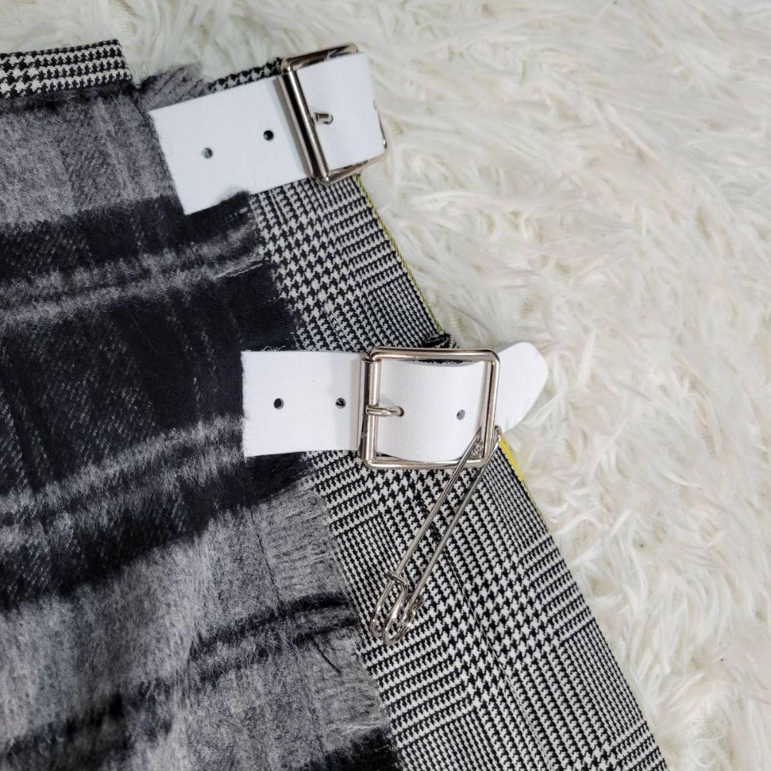 新品★オニールオブダブリン　フリークストア別注　チェック　ロングスカート　ウール