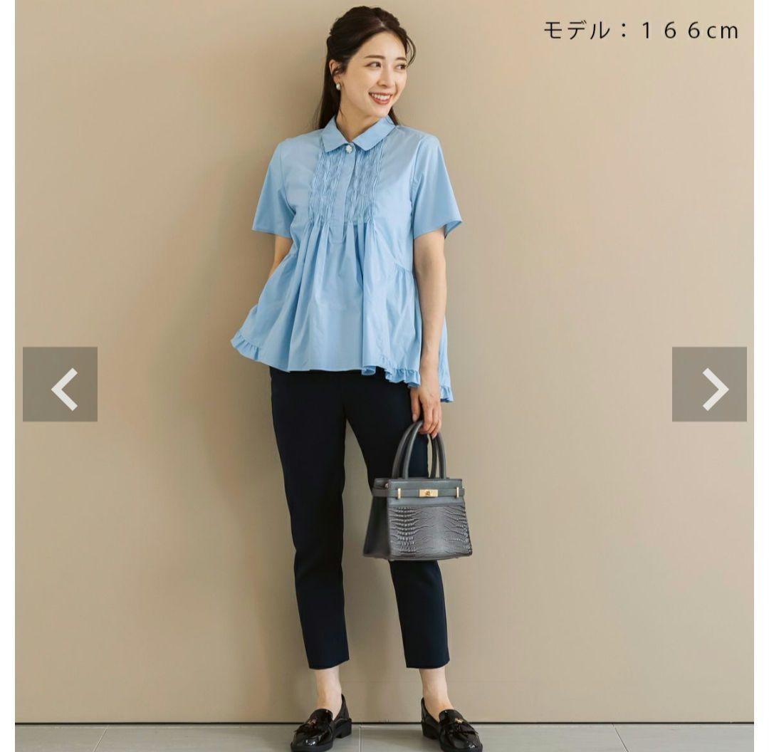 ダックス　新品★MAISON SONO ペプラムシャツ