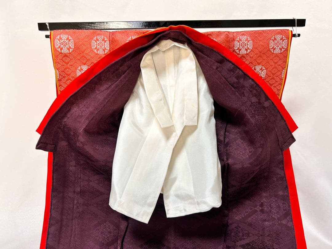 有職雛 高倉家 衣紋道 小袿 単 雛人形 ひな人形 衣装 着物 ドール用