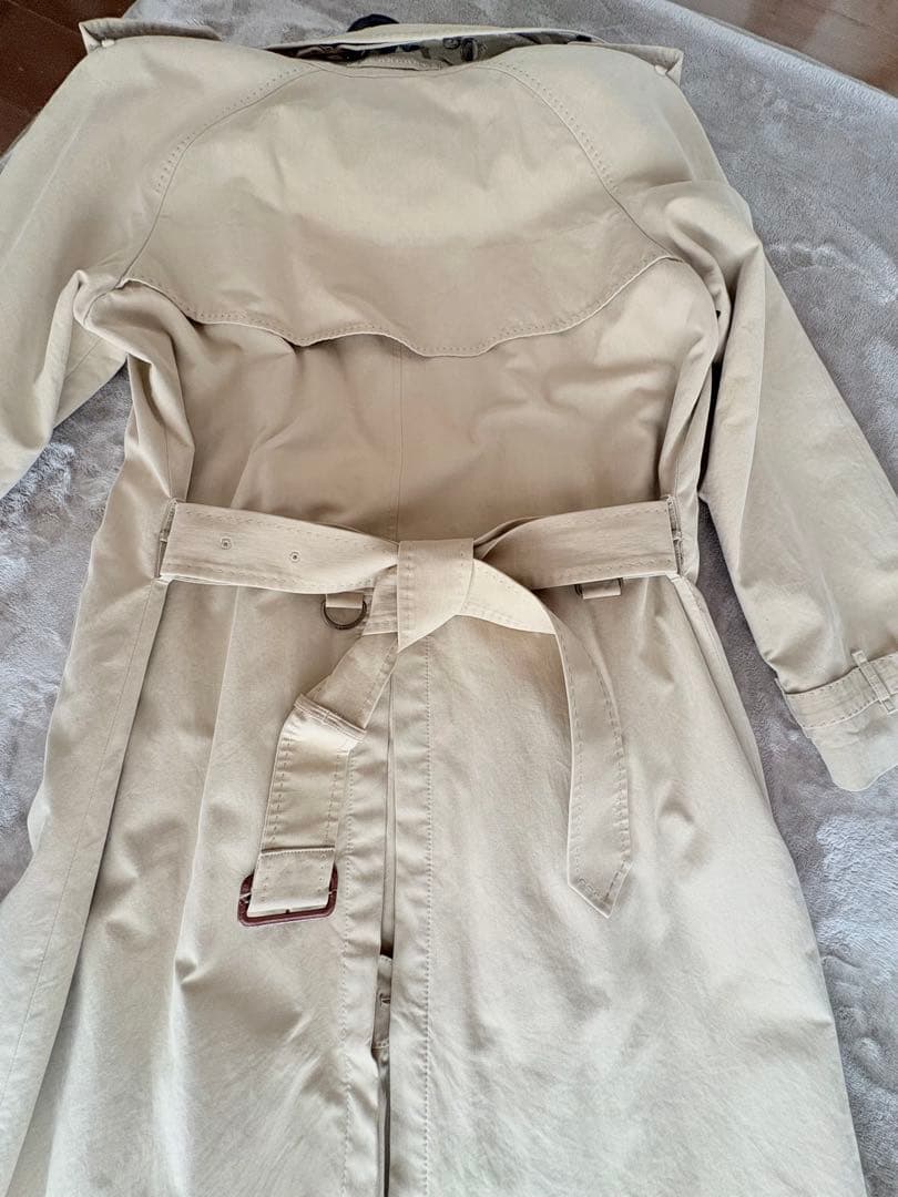 バーバリーロンドン トレンチコート チェック裏地