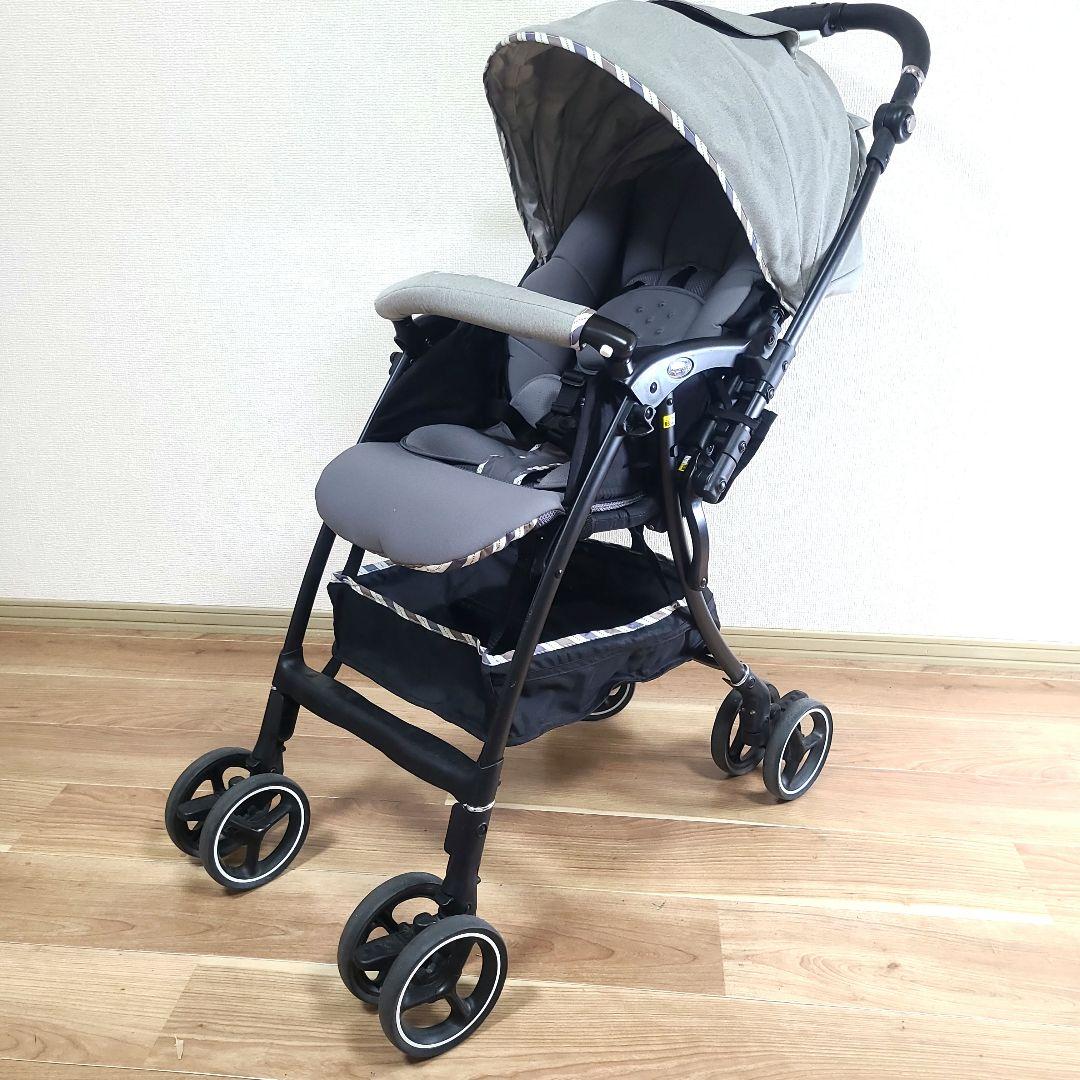 Aprica アップリカ ラクーナエアー コンパクト ベビーザらス限定 グレー