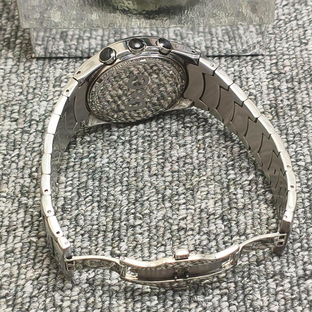 ♥️ 動作品 D&G Sandpiper クロノグラフ アナログ時計　ステンレス