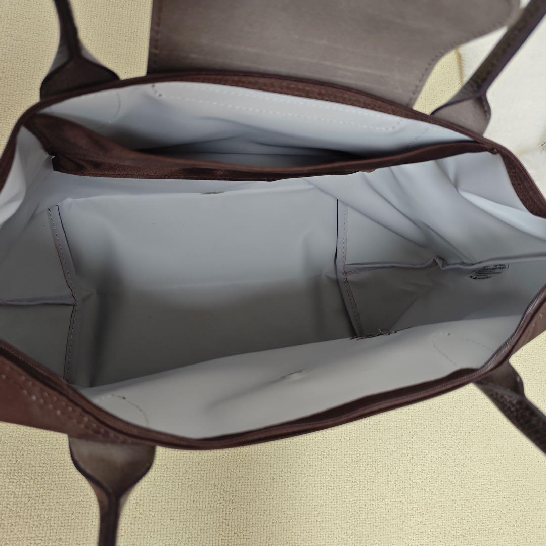 新品 ロンシャン ル プリアージュ グリーンライン肩掛けM最新色モカ